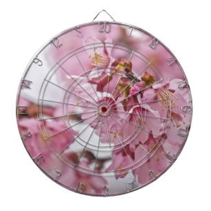 Bleke Roze Sakura Kersenbloesem Dartbord