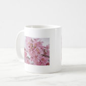 Bleke Roze Sakura Kersenbloesem Koffiemok (Voorkant links)