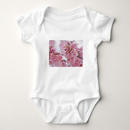 Bleke Roze Sakura Kersenbloesem Romper (Voorkant)