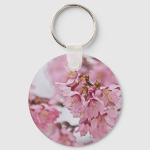 Bleke Roze Sakura Kersenbloesem Sleutelhanger
