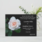 Bleke roze uitnodiging voor weddenschappen (Staand voorkant)