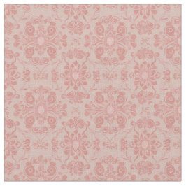 Bleke Roze Victoriaans Herhalende Ontwerpstof Stof