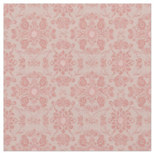 Bleke Roze Victoriaans Herhalende Ontwerpstof Stof