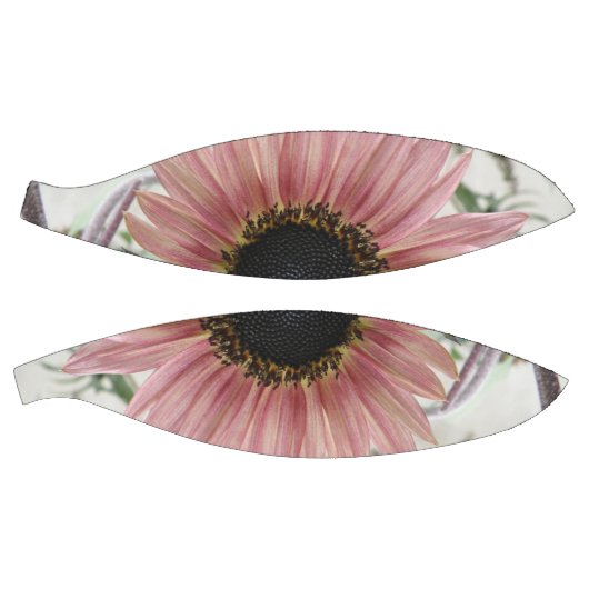 Bleke roze zonnebloem basketbal (Panelen)