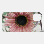 Bleke roze zonnebloem Case-Mate iPhone case (Achterkant (horizontaal))