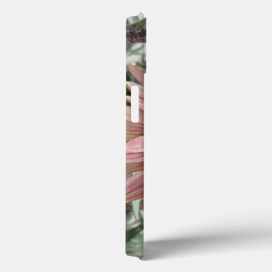 Bleke roze zonnebloem Case-Mate iPhone case (Achterkant / Rechts)