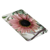 Bleke roze zonnebloem magneet (Rechterzijde)