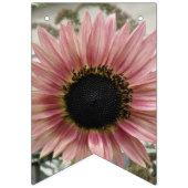 Bleke roze zonnebloem vlaggetjes (Eerste vlag)
