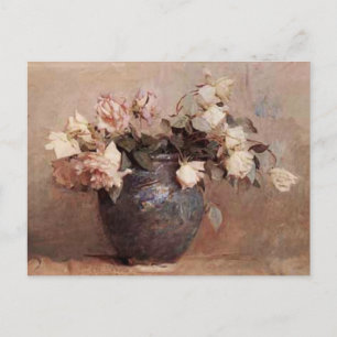 BLEKE ROZEN - BRIEFKAART