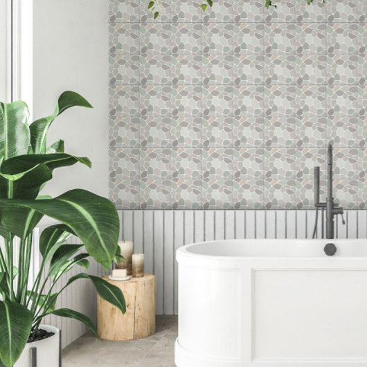 Bleke Sage Eggshell Mozaïek Tegeltje