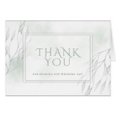 Bleke Sage Groene Waterverf en Grijze Wilgentak (Voorkant Horizontaal)