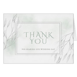 Bleke Sage Groene Waterverf en Grijze Wilgentak