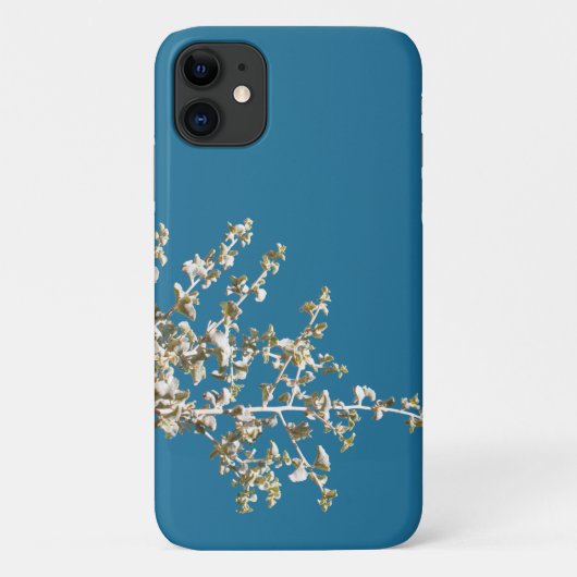 Bleke Saltbush Leaves iPhone 11 Hoesje (Achterkant)