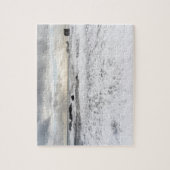 Bleke schuimkaapskop van de oceaan, IJsland Legpuzzel (Verticaal)