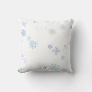 Bleke Sneeuwvlokken Kussen