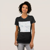 Bleke Sneeuwvlokken T-shirt (Voorkant volledig)