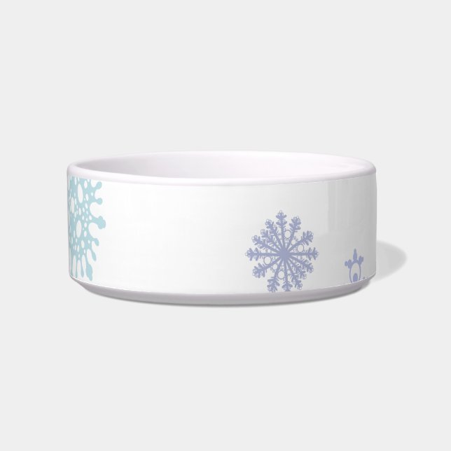Bleke Sneeuwvlokken Voerbakje (Voorkant)