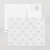 Bleke Snowfill Briefkaart (Voorkant / Achterkant)