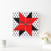 Bleke Ster Vierkante Klok (Huis)