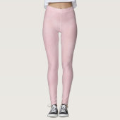 Bleke Stof Roze Leggings (Voorkant)