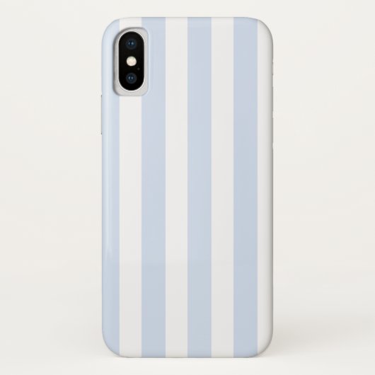 Bleke strepen met blauw en wit snoep Case-Mate iPhone case (Achterkant)