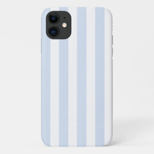 Bleke strepen met blauw en wit snoep Case-Mate iPhone case