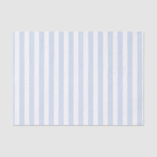 Bleke strepen met blauw en wit snoep tissuepapier