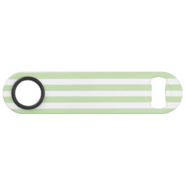 Bleke strepen met groen en wit snoep speed flessenopener