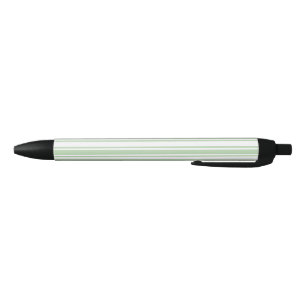 Bleke strepen met groen en wit snoep zwarte inkt pen