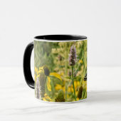 Bleke Swallowtail Butterfly Mok (Voorkant links)