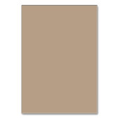 Bleke taupe tafel nummertjes kaarten (Achterkant)