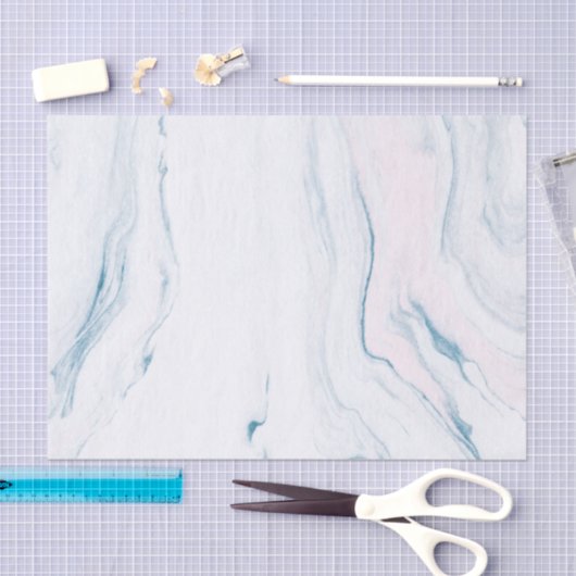 Bleke tinten marmeren stenen patroon tissuepapier (Craft)