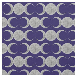 Bleke Triple Moon Kies uw eigen achtergrondkleur Stof