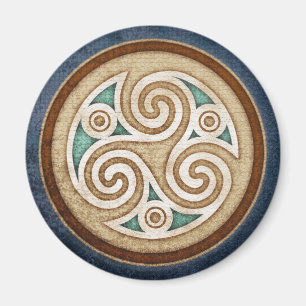 Bleke triskele magneet