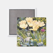 Bleke Tulpen Magneet (Voorkant / Achterkant)