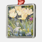 Bleke Tulpen Metalen Ornament (Links)