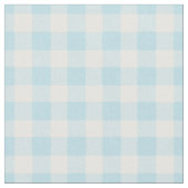 Bleke turquoise gingham check stof (Close Up)