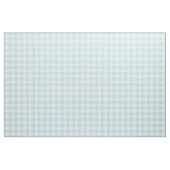 Bleke turquoise gingham check stof (Fat Quarter)