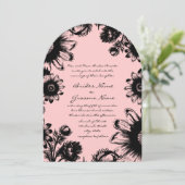 Bleke uitnodiging tot het indienen van dogwood en  (Staand voorkant)