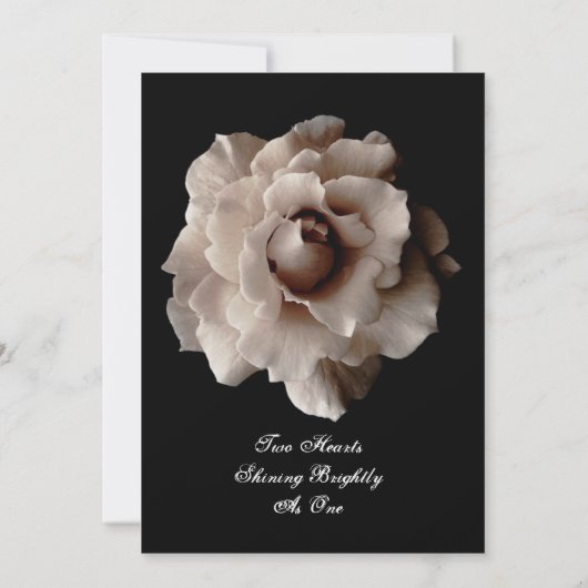 BLEKE uitnodiging voor weddenschappen tussen GOLD  (Achterkant)