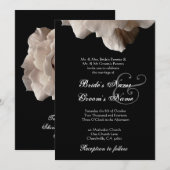 BLEKE uitnodiging voor weddenschappen tussen GOLD  (Voorkant / Achterkant)