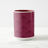 Bleke Wijn Damask Bows Mok (Midden)