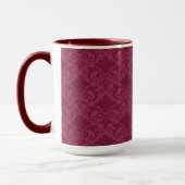 Bleke Wijn Damask Bows Mok (Links)
