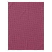 Bleke Wijn Damask Bows Tafelkleed (Voorkant)