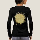 Bleke Zon Murmelen Tri-Blend Shirt (Achterkant)