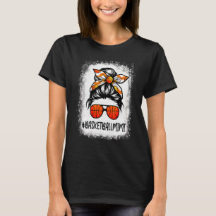 Bleken Basketball Mimi Life Messine Bun Basketball T-shirt