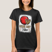Bleken Bowling Game Day Vibes Bowling Mam Game D T-shirt (Voorkant)