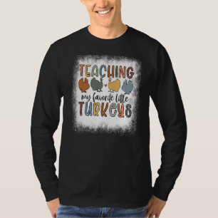 Bleken doceren aan mijn kleine Bedankt T-shirt