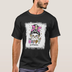 Bleken één hoppy sped leraar paipaidag t-shirt