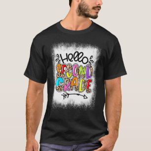 Bleken Hallo tweede graad leraar T-shirt